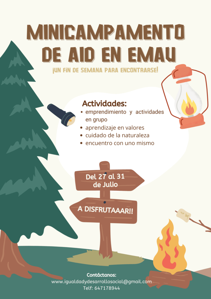 Minicampamento de AID en EMAU