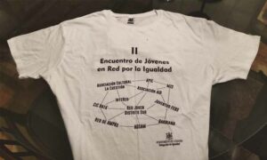 Camiseta Encuentro Jóvenes en Red por la Igualdad